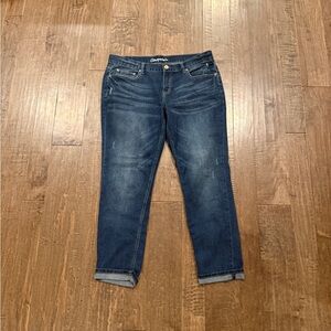 Aeropostale Dark Blue Ankle Jeans